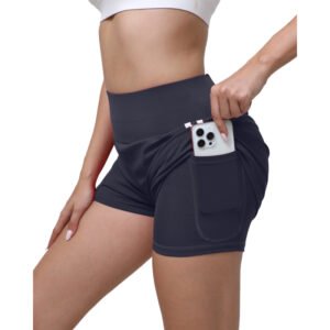 Sports Shorts With Pockets Inside