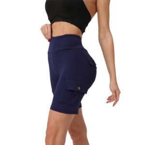 Fitness Shorts With Cargo Pockets