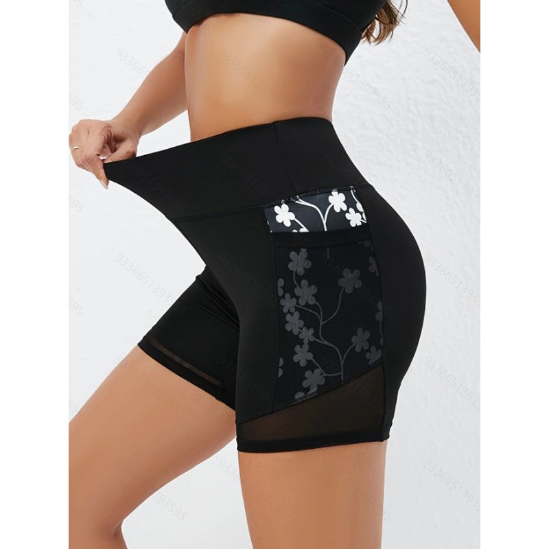 Fitness Hot Shorts With Mesh Pockets - Image 3
