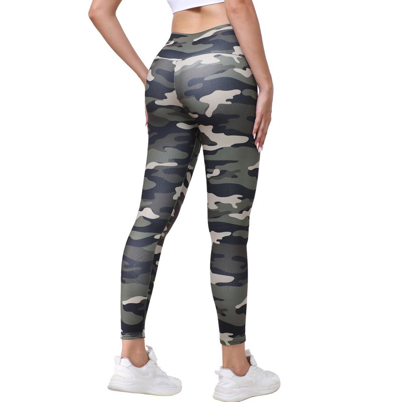 All-over Camo Printing Fitness Leggings - Image 4