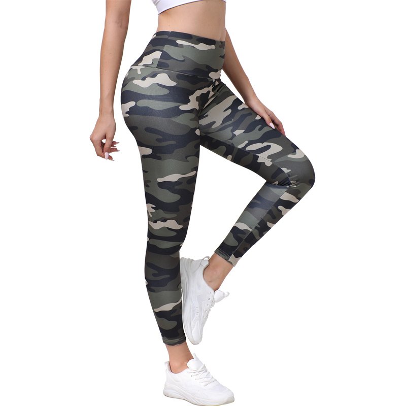 All-over Camo Printing Fitness Leggings - Image 2