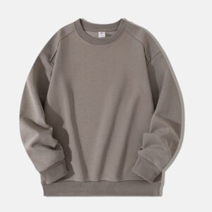 Solid Color Cotton Sweatshirts