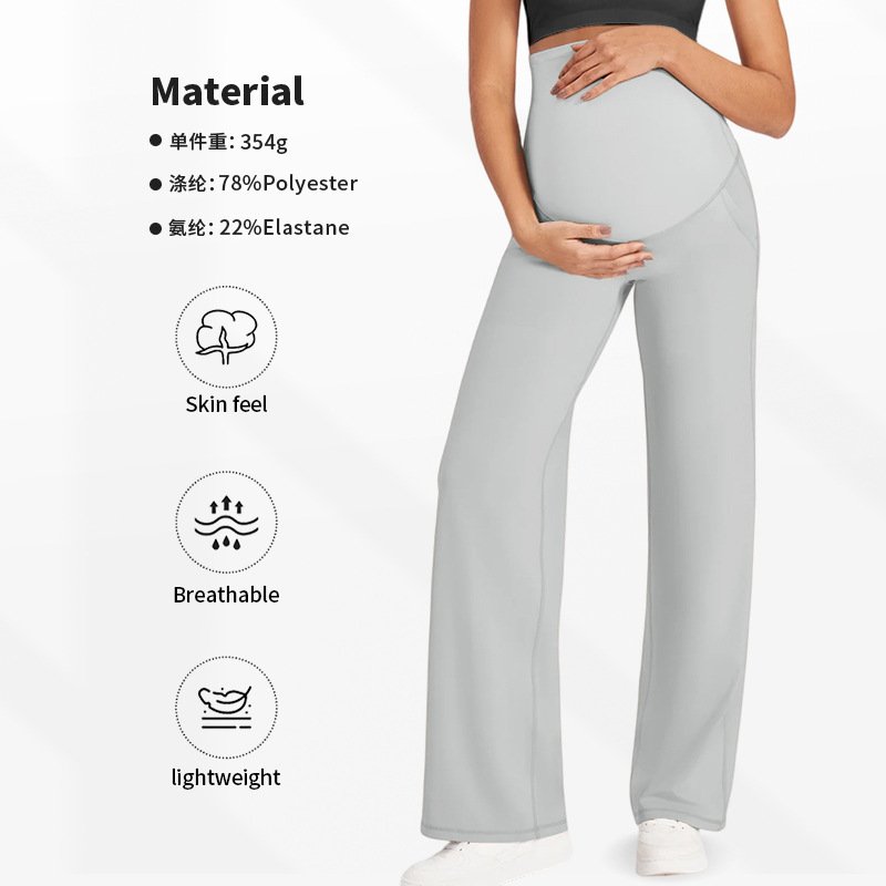Wide Leg Maternity Pants - Image 2