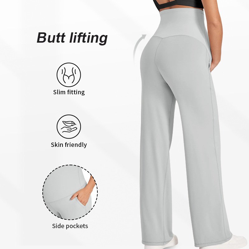 Wide Leg Maternity Pants - Image 3