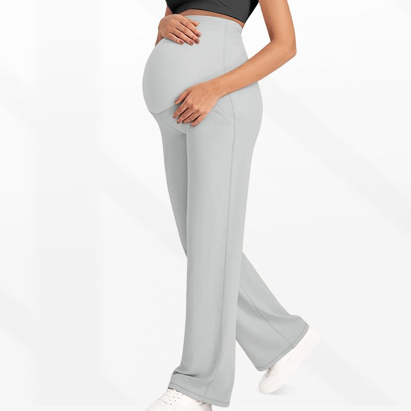 Wide Leg Maternity Pants - Image 4