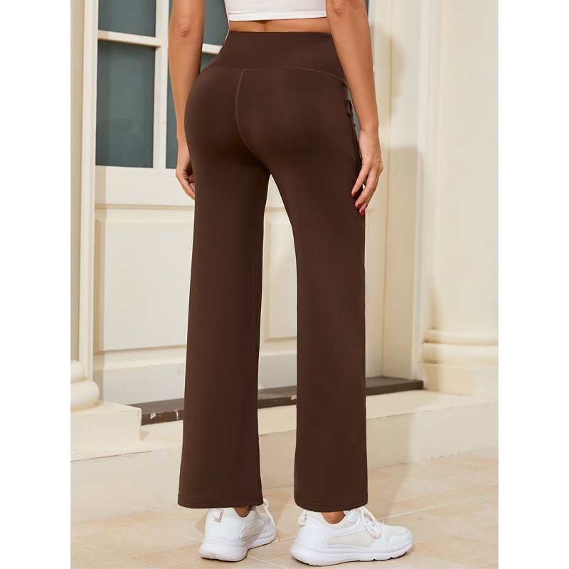 Casual Wide Leg Opening Pants - Image 3