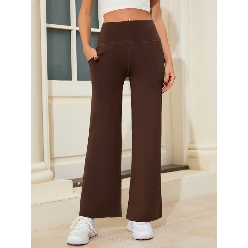 Casual Wide Leg Opening Pants - Image 4