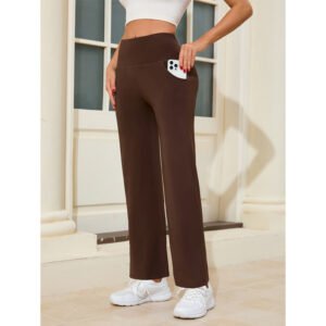 Casual Wide Leg Opening Pants