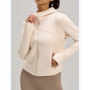 Zipper Sweater Jacket